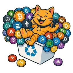 A hopeful crypto cat
